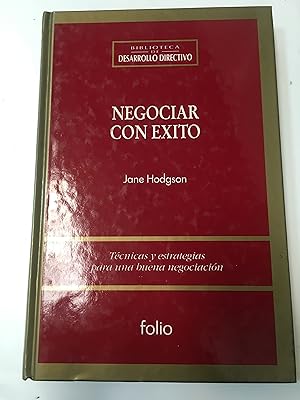 Seller image for Negociar con exito for sale by Libros nicos