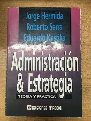 Seller image for Administracion & estrategia for sale by Libros nicos