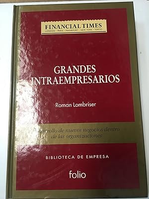 Seller image for Grandes intraempresarios for sale by Libros nicos
