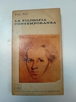 Imagen del vendedor de La filosofia contemporanea a la venta por Libros nicos