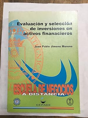 Seller image for Evaluacion y seleccion de inversiones en activos finanacieros for sale by Libros nicos
