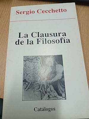 Imagen del vendedor de La clausura de la filosofa a la venta por Libros nicos