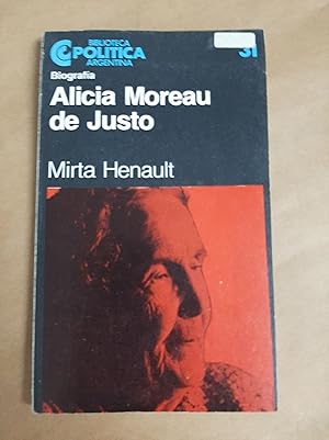 Imagen del vendedor de Alicia Moreau de Justo a la venta por Libros nicos