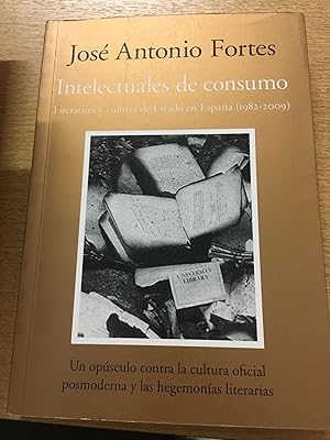 Imagen del vendedor de Intelectuales de consumo a la venta por Libros nicos