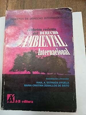 Imagen del vendedor de Evolucion reciente del derecho ambiental internacional a la venta por Libros nicos