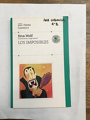 Immagine del venditore per Los imposibles venduto da Libros nicos