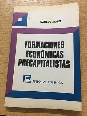 Imagen del vendedor de Formaciones economicas precapitalistas a la venta por Libros nicos