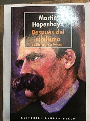Seller image for Despus del nihilismo for sale by Libros nicos