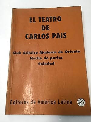Seller image for El teatro de carlos pais for sale by Libros nicos