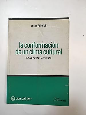 Seller image for La conformacion de un clima cultural for sale by Libros nicos