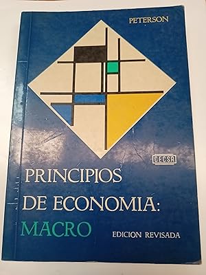 Seller image for Principios de economia: macro for sale by Libros nicos