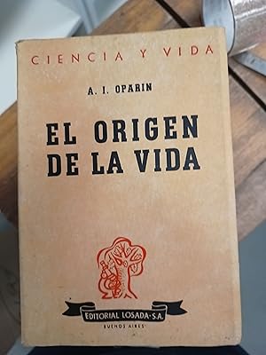 Imagen del vendedor de El origen de la vida a la venta por Libros nicos