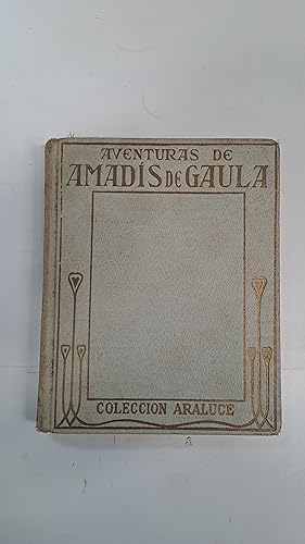 Seller image for Aventuras de amadis de gaula for sale by Libros nicos