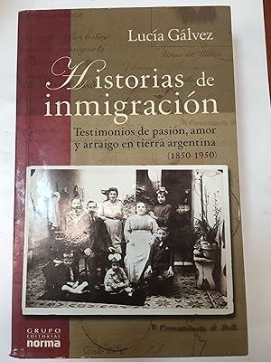 Seller image for Historias de inmigracion for sale by Libros nicos