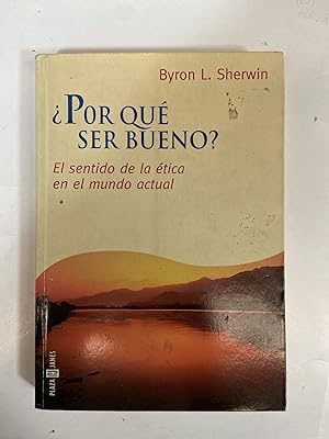 Seller image for Por que ser bueno? for sale by Libros nicos