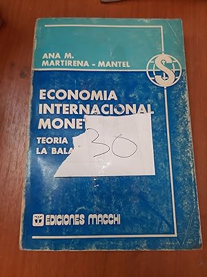 Imagen del vendedor de Economia internacional monetaria a la venta por Libros nicos