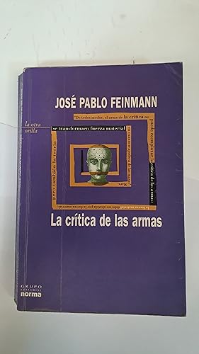 Seller image for La critica de las armas for sale by Libros nicos