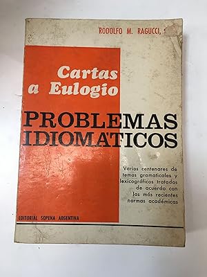 Bild des Verkufers fr Cartas a Eulogio problemas idiomaticos zum Verkauf von Libros nicos