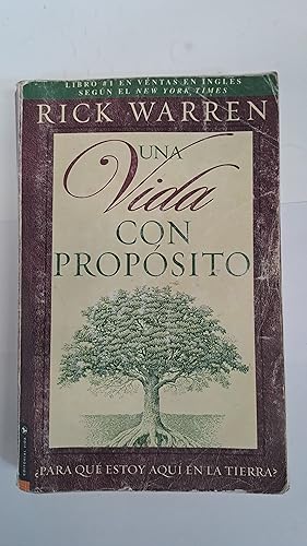Seller image for Una vida con proposito for sale by Libros nicos