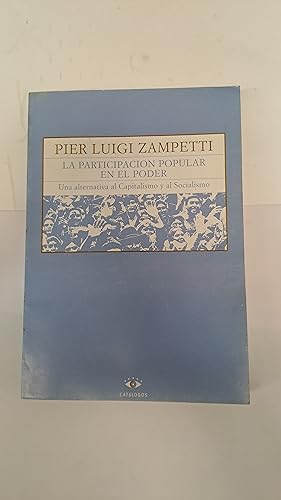 Imagen del vendedor de La participacion popular en el poder a la venta por Libros nicos