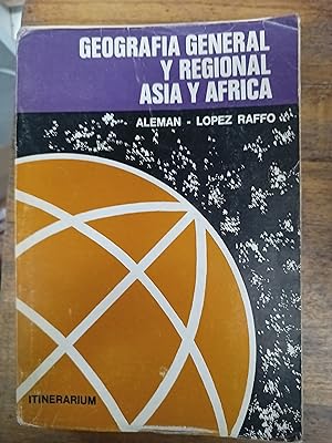 Imagen del vendedor de Geografia general y regional Asia y Africa a la venta por Libros nicos