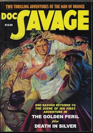 Seller image for DOC SAVAGE #3: THE GOLDEN PERIL & DEATH IN SILVER for sale by Books from the Crypt