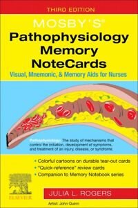 Bild des Verkufers fr Mosby's Pathophysiology Memory Notecards : Visual, Mnemonic, and Memory AIDS for Nurses zum Verkauf von GreatBookPrices