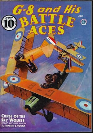 Seller image for G-8 AND HAS BATTLE ACES: July 1936 (reprint)("Curse of The Sky Wolves") #34 for sale by Books from the Crypt