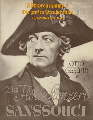Filmprogramme Bd. 5. Die grossen Preussenfilme : 1: Produktion 1921 - 1932.