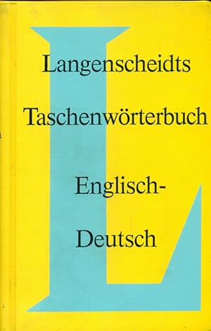 Langenscheidts Taschenwörterbuch Englisch-Deutsch.