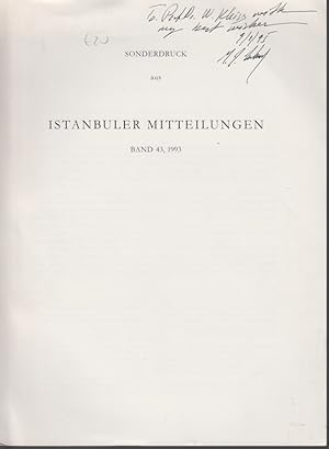 Imagen del vendedor de An Urartian Intramural 'Pithos Burial' from the Mound of Van Kalesi. [From: Istanbuler Mitteilungen. Bd. 43, 1993]. a la venta por Fundus-Online GbR Borkert Schwarz Zerfa