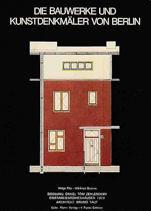 Bild des Verkufers fr ( ex library ) Bezirk Zehlendorf : Siedlung Onkel Tom ; Einfamilienreihenhuser 1929 ; Architekt Bruno Taut. Helge Pitz ; Winfried Brenne. Einl.: Julius Posener / Die Bauwerke und Kunstdenkmler von Berlin / Beiheft ; 1. zum Verkauf von Fundus-Online GbR Borkert Schwarz Zerfa