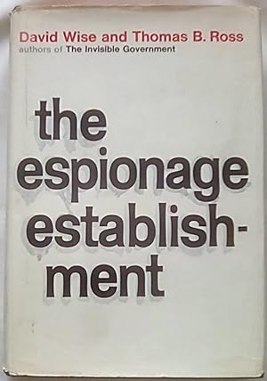 Image du vendeur pour The Espionage Establishment mis en vente par P Peterson Bookseller