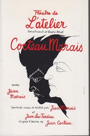 Imagen del vendedor de Cocteau - Marais. Interprt par Jean Marais. Spectacle conu et ralis par Jean Marais et Jean-Luc Tardieu d'aprs l' uvre de Jean Cocteau reprsent pour la premire fois  paris le 30 septembre 1983 au Thtre de l'atelier  l'occasion do 20e anniversaire de la mort du pote. Collection "Le Calepin". a la venta por Fundus-Online GbR Borkert Schwarz Zerfa