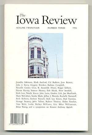 Bild des Verkufers fr The Iowa Review - Volume 26, Number 3, Fall 1996 zum Verkauf von Between the Covers-Rare Books, Inc. ABAA