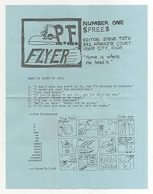 Seller image for [Broadsheet]: P.F. Flyer - Number 1 for sale by Between the Covers-Rare Books, Inc. ABAA