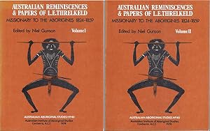 Seller image for Australian Reminiscences & Papers of L. E. Threlkeld, Missionary to the Aborigines, 1824-1859. 2 Volumes for sale by Fine Print Books (ABA)