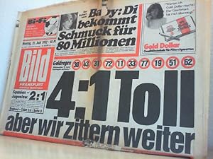 BILD ZEITUNG : Montag, 21. Juni 1981.