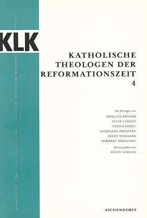 Bild des Verkufers fr Katholische Theologen der Reformationszeit; Teil: 4. Mit Beitr. von Remigius Bumer . Hrsg. von Erwin Iserloh / Katholisches Leben und Kirchenreform im Zeitalter der Glaubensspaltung ; Heft 47. zum Verkauf von Lewitz Antiquariat