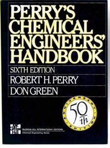 Seller image for Perry's Chemical Engineer's Handbook Sixth Edition for sale by Book Haven