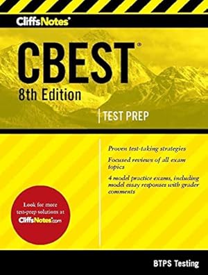 Immagine del venditore per CliffsNotes CBEST, 8th Edition by BTPS Testing [Paperback ] venduto da booksXpress