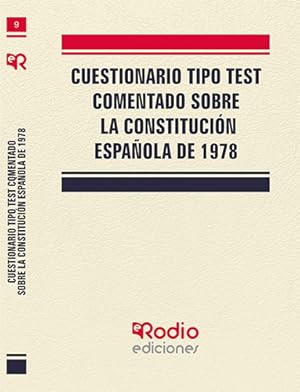 Imagen del vendedor de Cuestionario tipo test comentado sobre la Constitucin Espaola de 1978. a la venta por Imosver