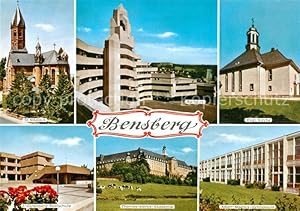 Seller image for Postkarte Carte Postale 73867847 Bensberg Bergisch-Gladbach St Nikolaus Rathaus Ev Kirche Johannes Guten for sale by Versandhandel Boeger