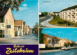 Postkarte Carte Postale 73864185 Zeilsheim Alt Zeilsheim Strasse Annabergstrasse Pfaffenwiese Zei...