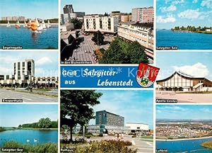 Postkarte Carte Postale 73867227 Lebenstedt Salzgitter Segelregatta In den Blumentriften Salzgitt...