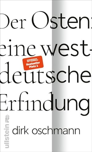 Seller image for Der Osten: eine westdeutsche Erfindung for sale by BuchWeltWeit Ludwig Meier e.K.