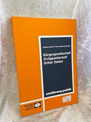 Immagine del venditore per Brgergesellschaft - Zivilgesellschaft - Dritter Sektor ((ALT) uni studien politik) venduto da Antiquariat Jochen Mohr -Books and Mohr-