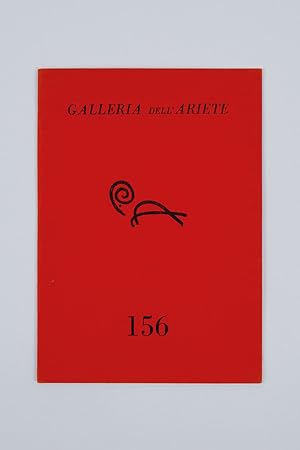 Pistoletto [in copertina: Galleria dellAriete. 156]