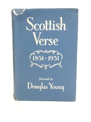 Bild des Verkufers fr Scottish Verse, 1851-1951 zum Verkauf von World of Rare Books