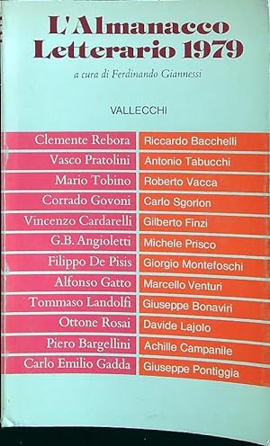 Bild des Verkufers fr L'almanacco letterario 1979 zum Verkauf von Librodifaccia